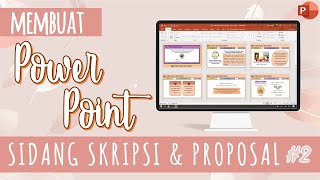 PowerPoint Sidang Skripsi 2  Free Template [upl. by Shipman565]