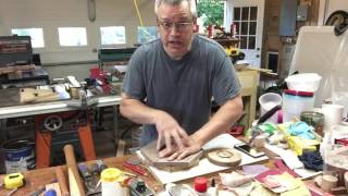 Wood turning a simple segmented bowl [upl. by Aneert]