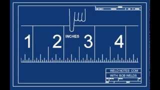 How to Read an Inch Ruler or Tape Measure [upl. by Leahsim693]