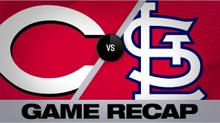 Carpenter caps Cardinals rally walkoff  RedsCardinals Game Highlights 83119 [upl. by Best408]