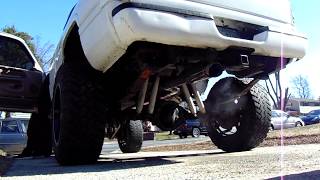 Lifted Dodge Ram Cold Start [upl. by Ainad]