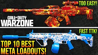 WARZONE New TOP 10 BEST META LOADOUTS After Update WARZONE Best Weapons [upl. by Stoat]