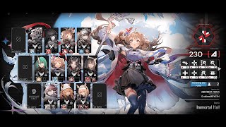 Arknights CC2  Underdawn Main Map  Immortal Hall 230 Score [upl. by Ahsoik226]