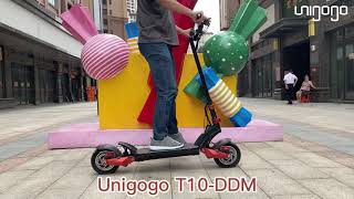 Unicool T10DDM Dual Motor 2000W Fast Powerful Electric Scooter [upl. by Heimlich]