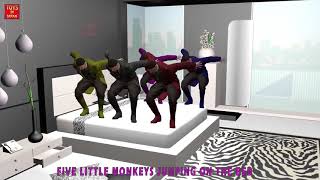 quotNursery Rhymequot  Five Little Hitlers Jumping On The Bed [upl. by Raama]