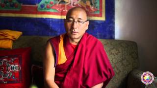 Praise to Shakyamuni Buddha and the Shakyamuni Buddha Mantra Interview with Geshe Sherab [upl. by Custer]