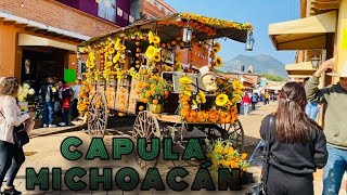 CAPULA MICHOACÁN  FESTIVAL DE LA CATRINA 💀✨ [upl. by Jaynes722]