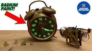 Restoration  Antique Radium Clock [upl. by Mercier]