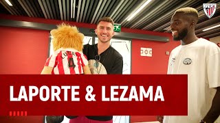 Laporte amp Lezama I Visita las nuevas instalaciones I Athletic Club 202223 [upl. by Friedland869]