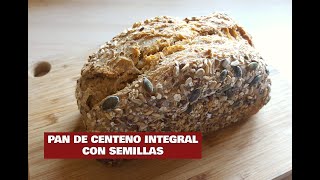 Pan de molde integral de centeno y semillas  Receta muy fácil  Bulalaica [upl. by Yelsew21]