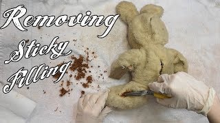 Removing Sticky Filling  Alices Bear Shop Case Study [upl. by Spearing]