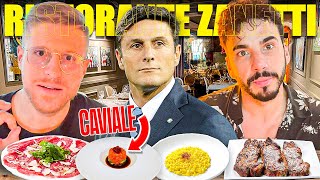 PROVIAMO IL FAMOSO RISTORANTE DI JAVIER ZANETTI  HO PRESO UN ANTIPASTO COSTOSISSIMO CON IL CAVIALE [upl. by Ivad]