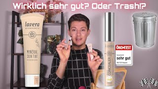 Lavera Mineral Skin Tint und Natural Concealer Q10 im Test vegan Naturkosmetik  Ginkgomen [upl. by Olaf]