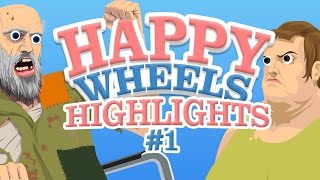 Happy Wheels Highlights 1 [upl. by Romanas159]