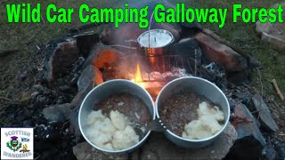 Wild Camping Scotland Campfire Cooking [upl. by Aric125]