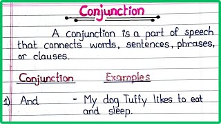 Conjunctions with examples  Difenition of conjunctions and examples Akkaclass [upl. by Munniks]