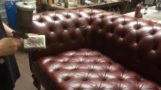 Restore Leather Chesterfield Sofa [upl. by Ziladnerb]