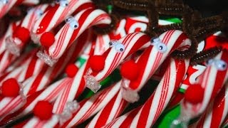 How to Make Candy Cane Reindeers [upl. by Sane]