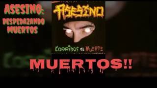 Asesino  Despedazando Muertos Lyrics HD [upl. by Faro]