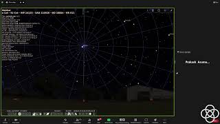 ISSAA amp RCAA 2021 Demonstration of Stellarium by Prakash Arumugasamy [upl. by Anauqat]