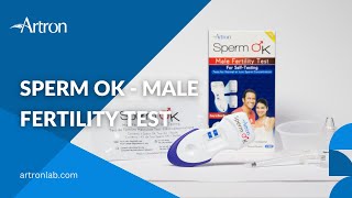 SpermOK Male Fertility Test  Artron Laboratories Inc  Sperm Test  Sperm Health [upl. by Weidar]