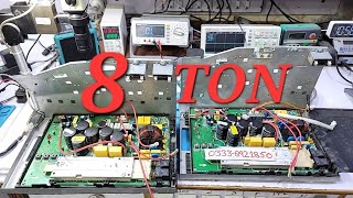 PEL Orient Dc inverter ac 8Ton Three phase floor standing Cabinet Cassette ac Ac pcb Repairing [upl. by Ajroj324]