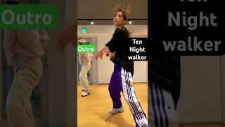 TenNightwalkerOutro kpop nightwalker ten dance dancecover [upl. by Oelak]