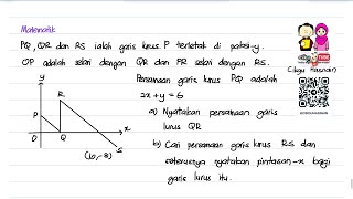 Matematik Tingkatan 3  Garis Lurus [upl. by Jayne]