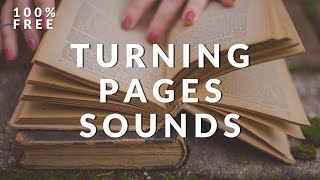 Captivating Book Page Turning Sound Effects  RoyaltyFree Foley Sounds [upl. by Ahseinaj242]