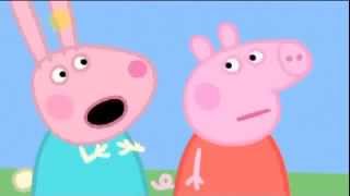 Peppa Pig Episodes 1x10 Delphine Donkey and Grandpa at the Playground [upl. by Annail]