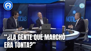 Agarrón entre Ciro y Zaldívar por marchas de la marea rosa’ [upl. by Yleme280]