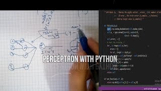 Classification with Python Perceptron  شرح بالعربي [upl. by Atul]