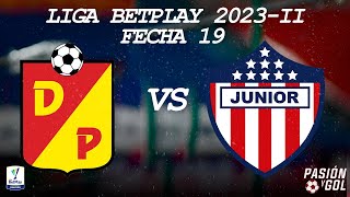 EN VIVO DEPORTIVO PEREIRA vs JUNIOR  FECHA 19  LIGA BETPLAY 2023  II AUDIO [upl. by Ahsiemac]