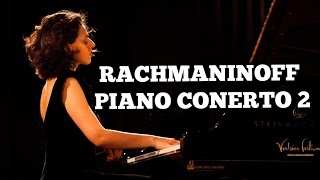 Khatia Buniatishvili  Rachmaninoff Piano Concerto №2 2017 Rehearsal [upl. by Niuqram871]