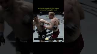 When a fighter continues to attack after knocking out his opponent [upl. by Ahtaga]