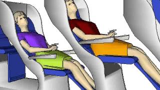 Economy Class  how to improve airline seating comfort [upl. by Grogan]