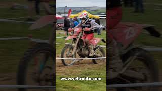 Bernardini Samuele setting off on Acerbis Cross Test Sunday Afternoon GP Enduro Of Wales [upl. by Eelrihs]