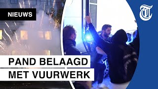 Beelden Ministerie van Justitie afgesloten wegens protest [upl. by Aubine]