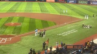 Rays 3B Isaac Paredes receives his AllStar Game jersey in a pregame ceremony on Sunday [upl. by Wohlert]