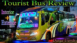 Luxury Tourist Bus Review  Durga Travels Tamluk  car bus lover [upl. by Joel]