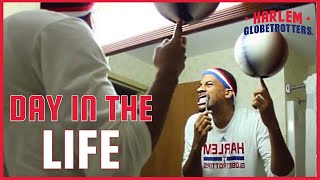 A Day In The Life Of A Globetrotter  Harlem Globetrotters [upl. by Notrom]