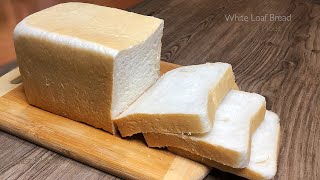 WHITE LOAF BREAD  PINOY TASTY BREAD  Basic ingredients  Easy Recipe [upl. by Ancell]