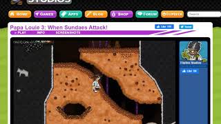 Papa Louie 3 When Sundaes Attack Level 8 all coins [upl. by Nnayecats]