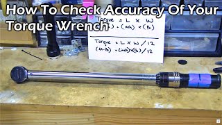 How to Check Calibration Accuracy of Torque Wrench [upl. by Retsel333]