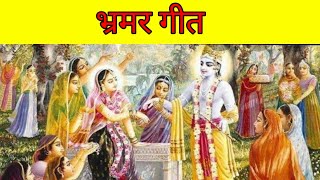 भ्रमर गीत श्रीमद् भागवत  Bhramar Geet  Sanskrit Lyrics Shrimad Bhagwat [upl. by Germana]