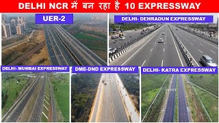 10 Expressways are upcoming in Delhi NCR  DelhiDehradun Expressway  Delhi construction Expressway [upl. by Karlyn]