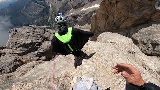 Marmolada South Face  Highest Summit of Dolomites  Wingsuit Flight [upl. by Coralyn]