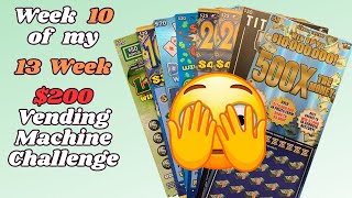 Week 10 of 13 Week Challenge Buying 200 from Vending Machine [upl. by Leff]