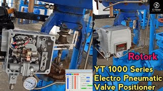 How does rotork valve positioner works  Flow control valve  Function  E Tester [upl. by Hugo346]