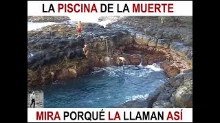 Le llaman la piscina de la muerte y mira porque [upl. by Aynat]